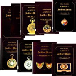 Klaus Niedheidt Auktion Antiker Uhren – Set of 9 – Auktion I,